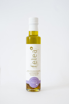 Oliwa z oliwek z czosnkiem, BIO, 250 ml, z Krety
