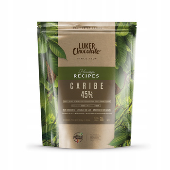 Mleczna czekolada 45% Caribe 2,5 kg Fino de Aroma