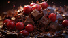 Trapa's Cherry in Liqueur and Chocolate WITHOUT PALM OIL AND GLUTEN 120 gr