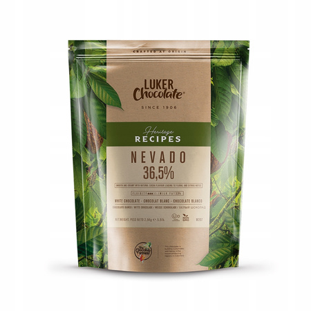 White chocolate 36.5% Nevado 2.5 kg Fino de Aroma