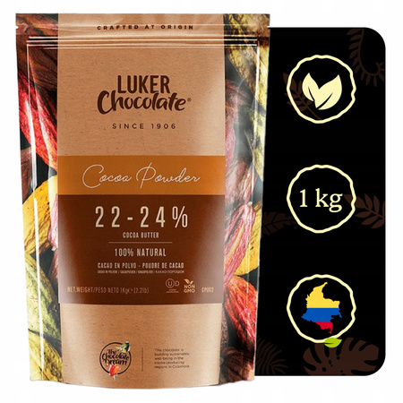 Kakao w proszku Fino de Aroma naturalne 22% 1 kg