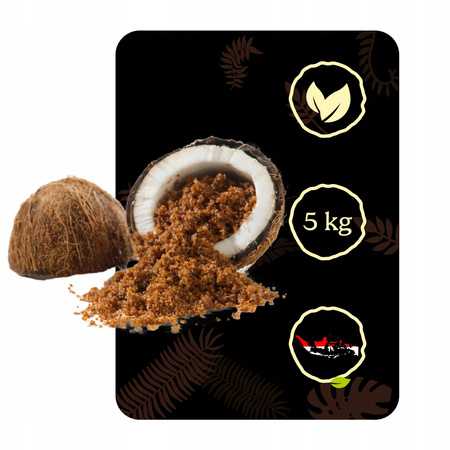 BIO coconut sugar, 5 KG, straight from Indonesia