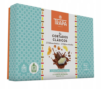 Trapa CLASICOS chocolate box WITHOUT PALM OIL AND GLUTEN