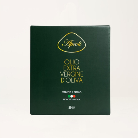 Italian Extra Virgin Oil 5000 ml unfiltered from Puglia acidity 0.29%