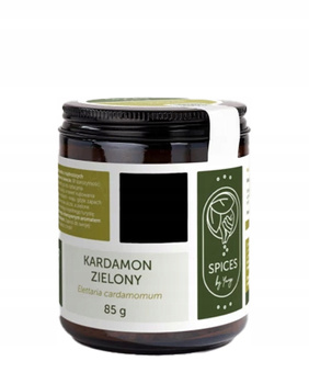 Kardamon Zielony Cały 85 g -Aromatyczna Przyprawa do Kawy, Herbaty i Dań