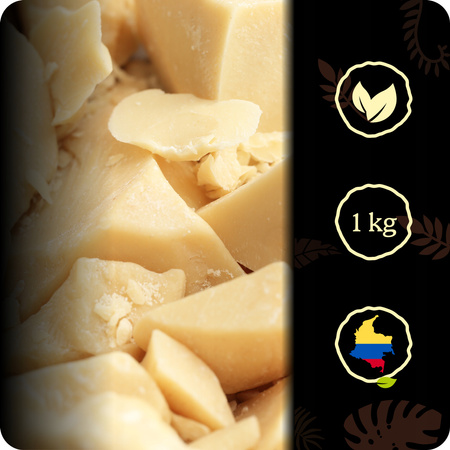 Unrefined cocoa butter,straight from Colombia 1 kg