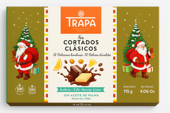 Trapa CLASICOS chocolate box WITHOUT PALM OIL AND GLUTEN